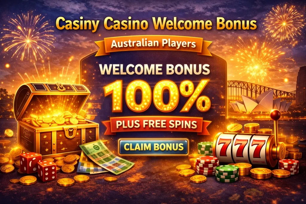 Casiny Casino Welcome Bonus